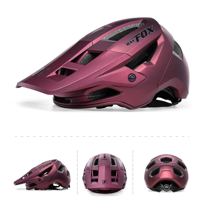 BATFOX Helmet Mountain Bike 2025