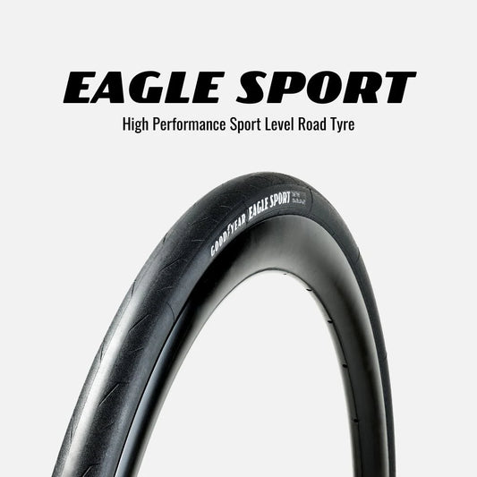Goodyear Eagle Sport 700X28C - 700X25C Road Cycling Tyre