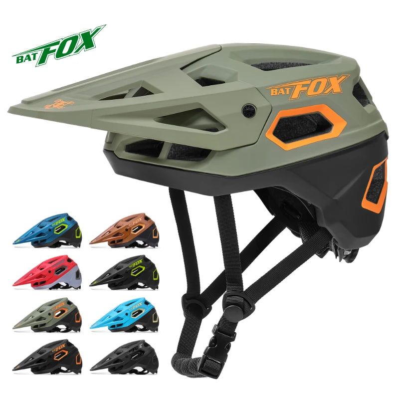 BATFOX MTB Cycling Helmet Ultimate Protection and Style