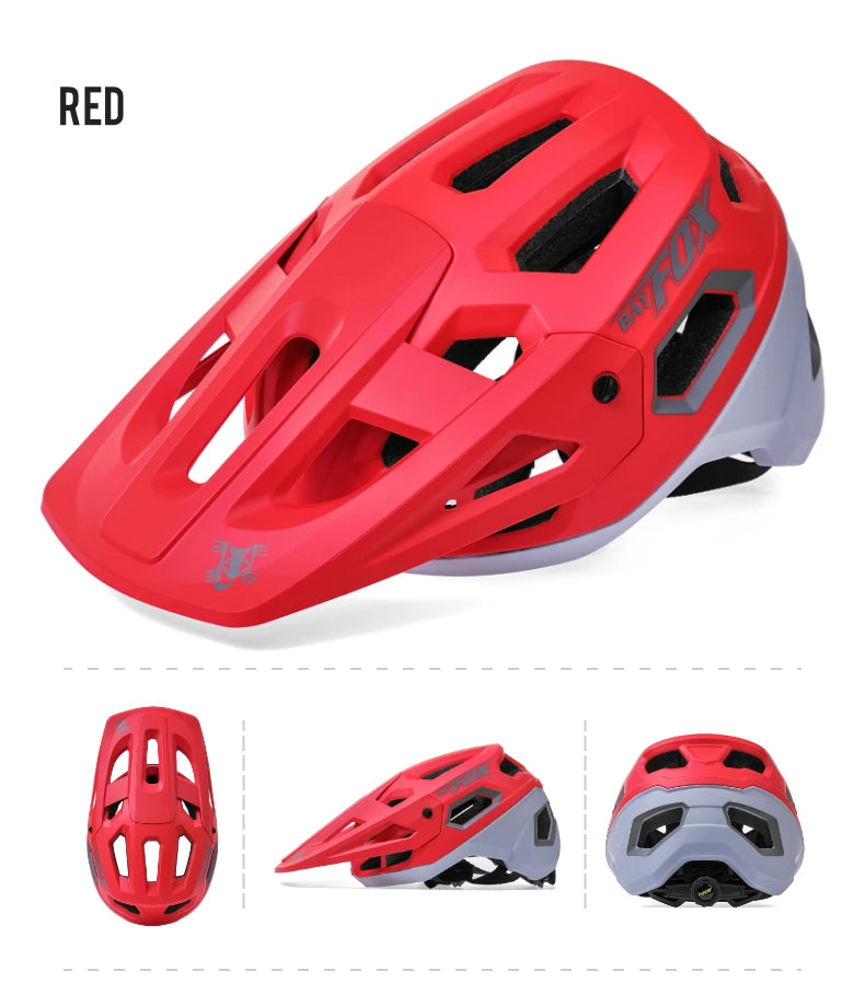 BATFOX MTB Cycling Helmet Ultimate Protection and Style