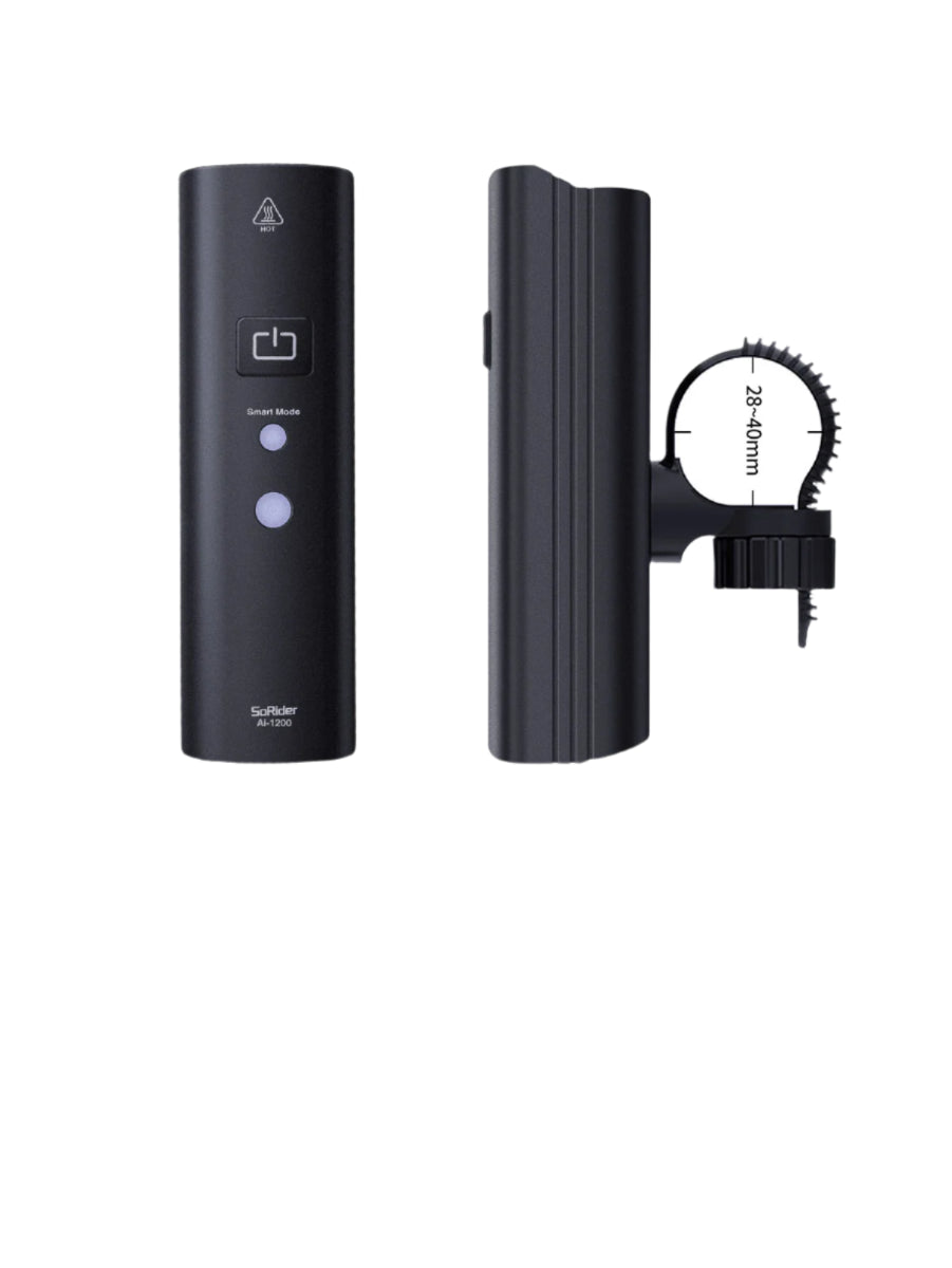 Bicycle Front Light Waterproof Rechargeable LED (1200LM)