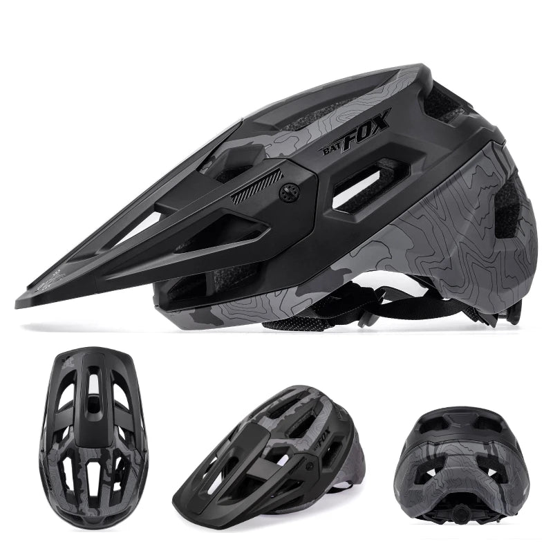 BATFOX MTB Cycling Helmet Ultimate Protection and Style