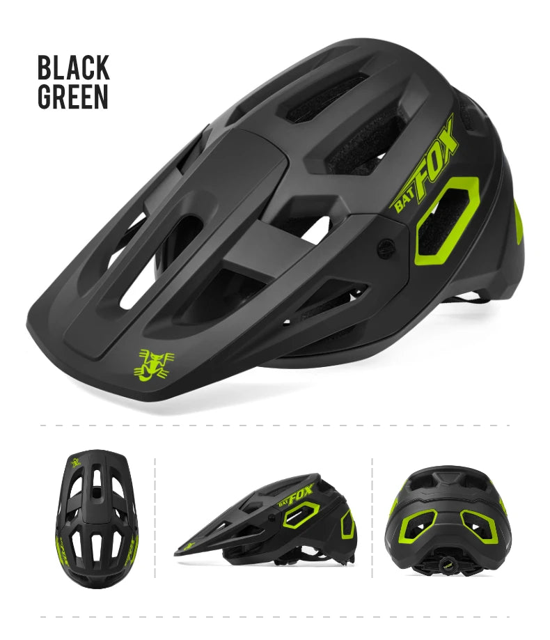 BATFOX MTB Cycling Helmet Ultimate Protection and Style