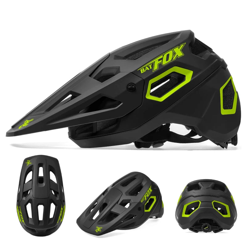BATFOX MTB Cycling Helmet Ultimate Protection and Style
