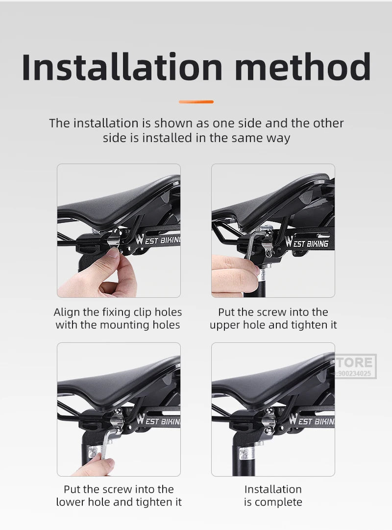 WEST BIKING Double Cup Bicycle Water Bottle Cage Saddle Extension Holder Cycling Kettle Brackets MTB Road Bike Accessories Parts