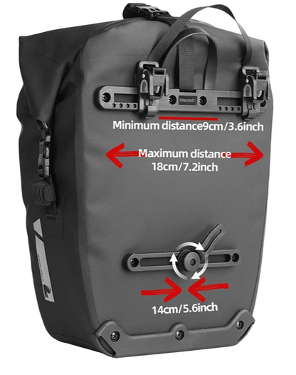 Bike Waterproof Pannier Backpack