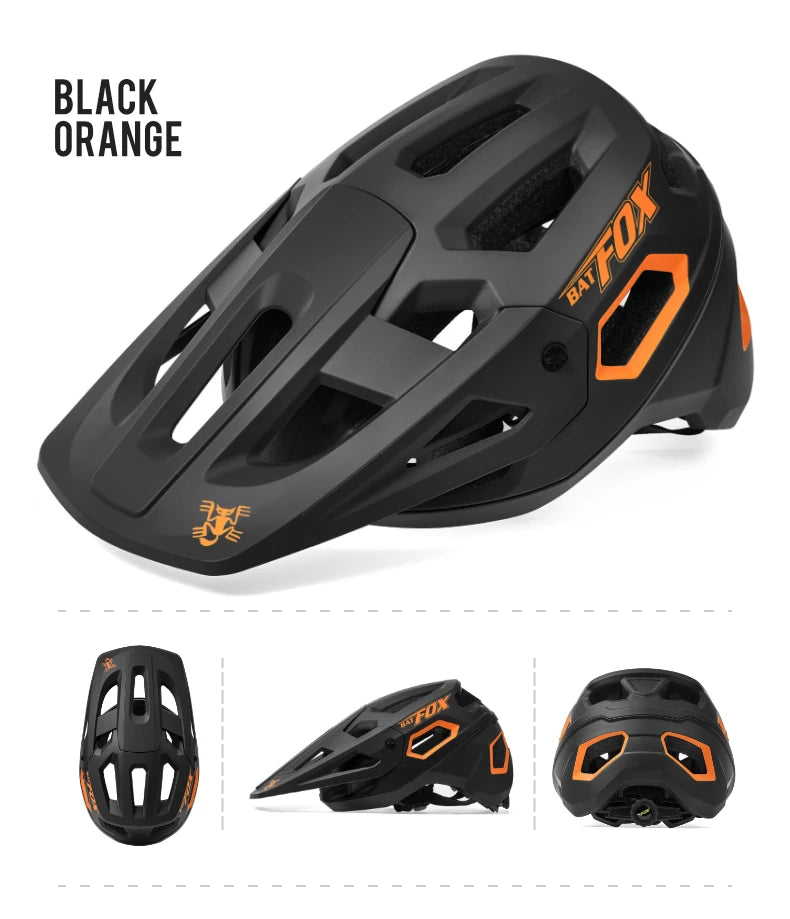 BATFOX MTB Cycling Helmet Ultimate Protection and Style