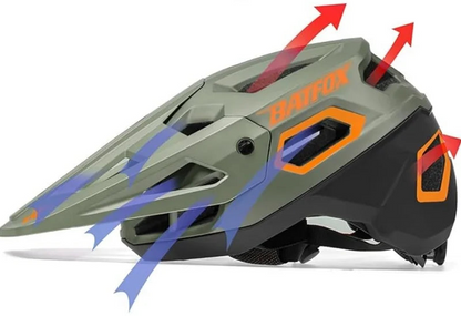 BATFOX MTB Cycling Helmet Ultimate Protection and Style