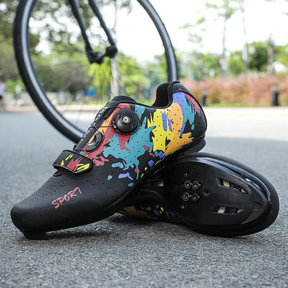 Cycling Road Shoes Unissex  Carbon Cleats