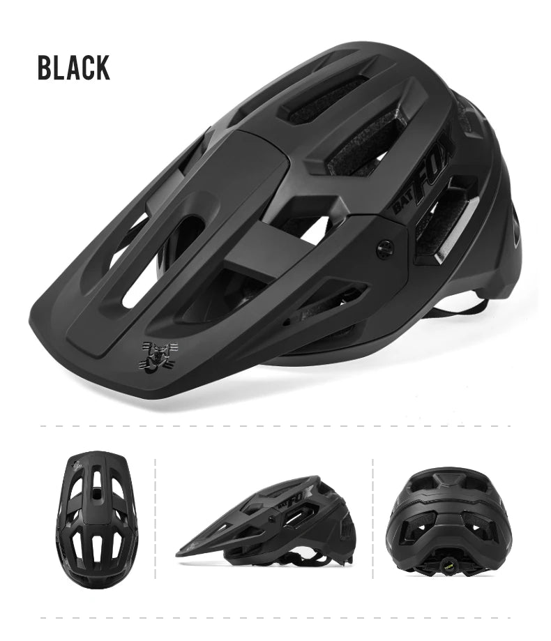 BATFOX MTB Cycling Helmet Ultimate Protection and Style