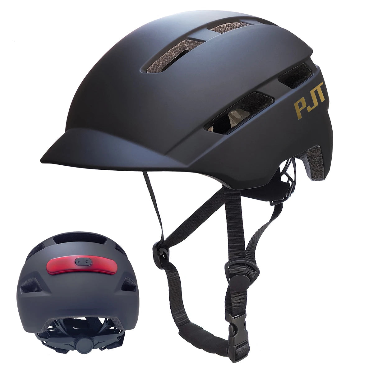 PJT Cycling Helmet Rear Tail Light