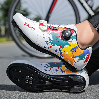 Cycling Road Shoes Unissex  Carbon Cleats