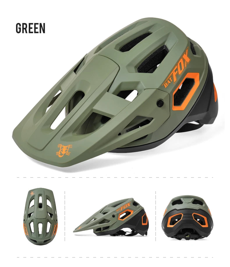BATFOX MTB Cycling Helmet Ultimate Protection and Style